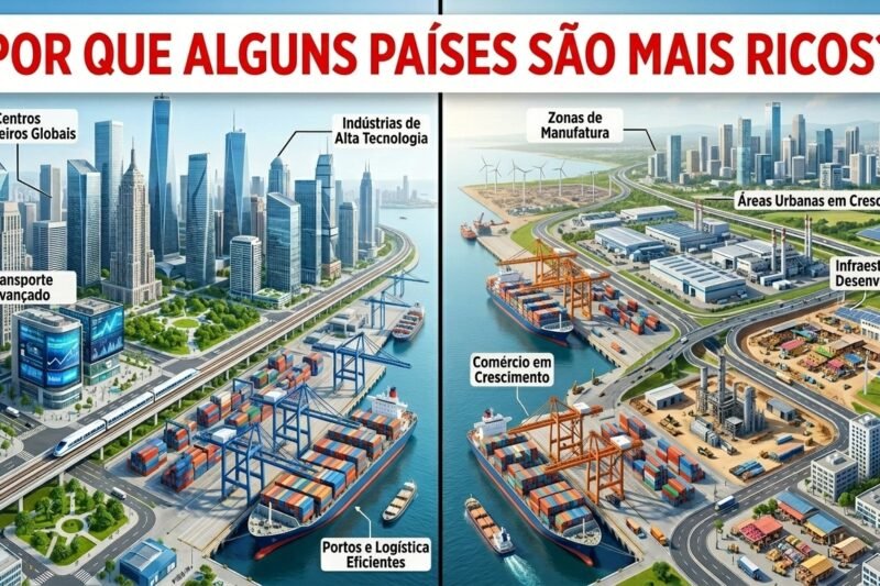 Por que alguns países são mais ricos do que outros? A resposta vai além do que você imagina
