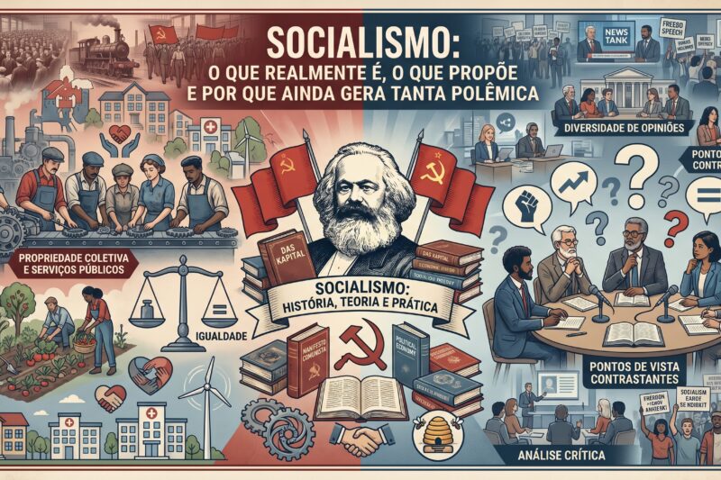 Socialismo: o que realmente é, o que propõe e por que ainda gera tanta polêmica
