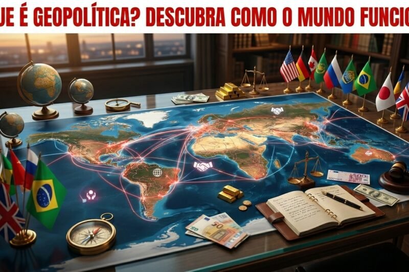 O que é Geopolítica? Entenda esse conceito que move o mundo sem que você perceba