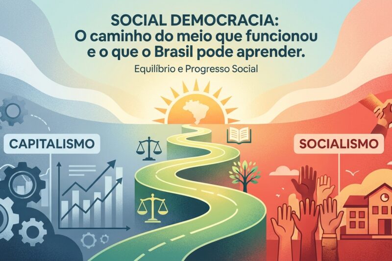 Social-democracia: o meio-termo entre capitalismo e socialismo que funcionou — e o que o Brasil pode aprender com isso