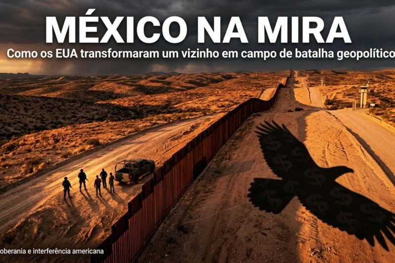 México na Mira: Como os EUA Transformaram um Vizinho em Campo de Batalha Geopolítico