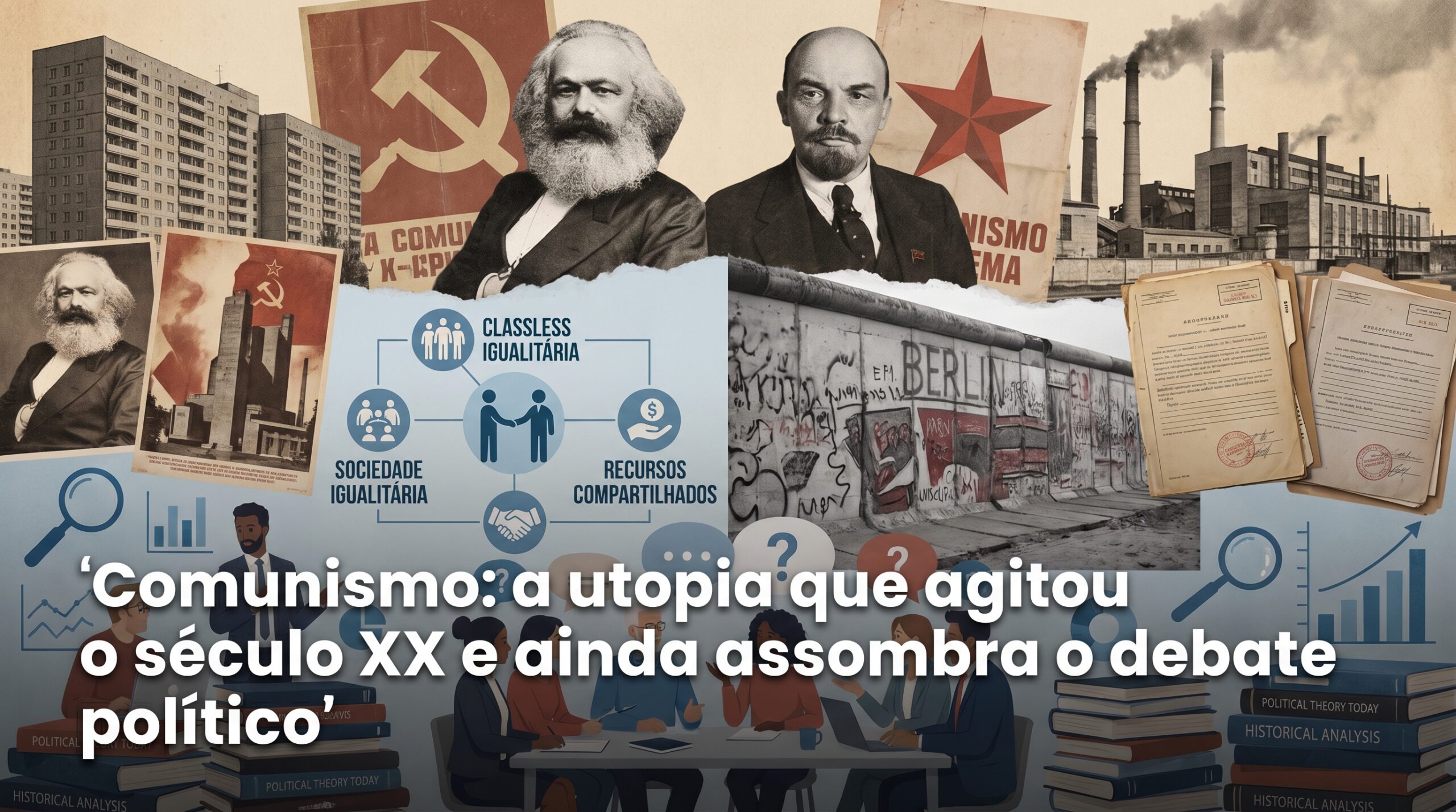 Comunismo: a utopia que agitou o século XX e ainda assombra o debate político