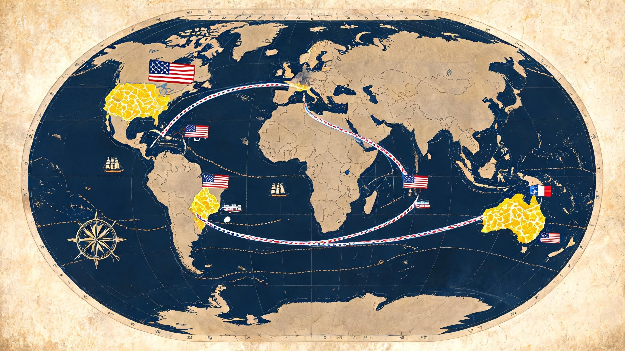 Por Que Alguns Países Têm Territórios do Outro Lado do Mundo?