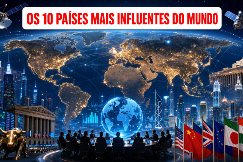 Os 10 países mais influentes do mundo e os motivos de sua importância