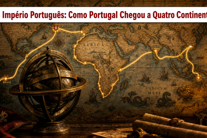 O Império Português: Como um Pequeno País Chegou a Quatro Continentes