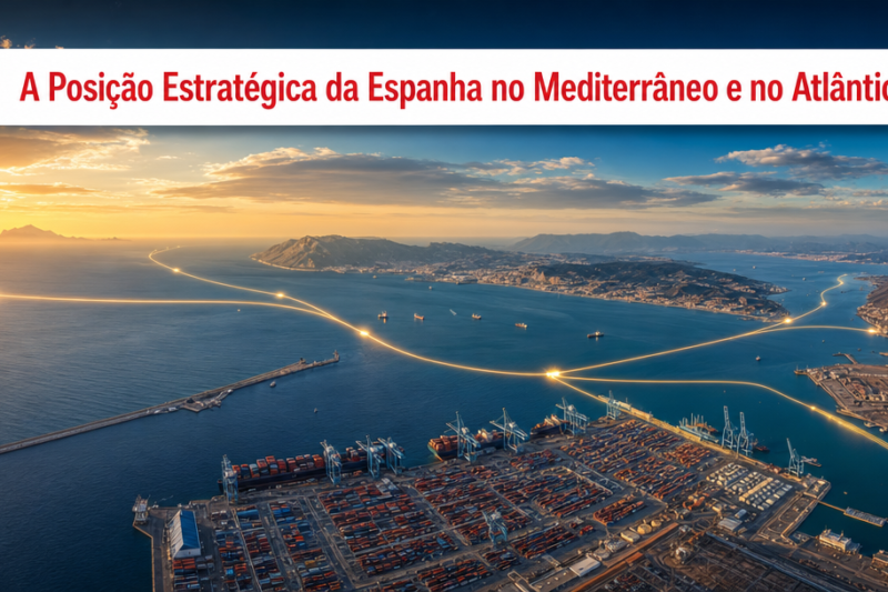 A Posição Estratégica da Espanha no Mediterrâneo e no Atlântico