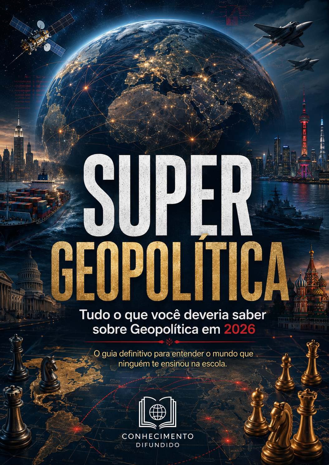 Capa do eBook Super GeopolĂtica